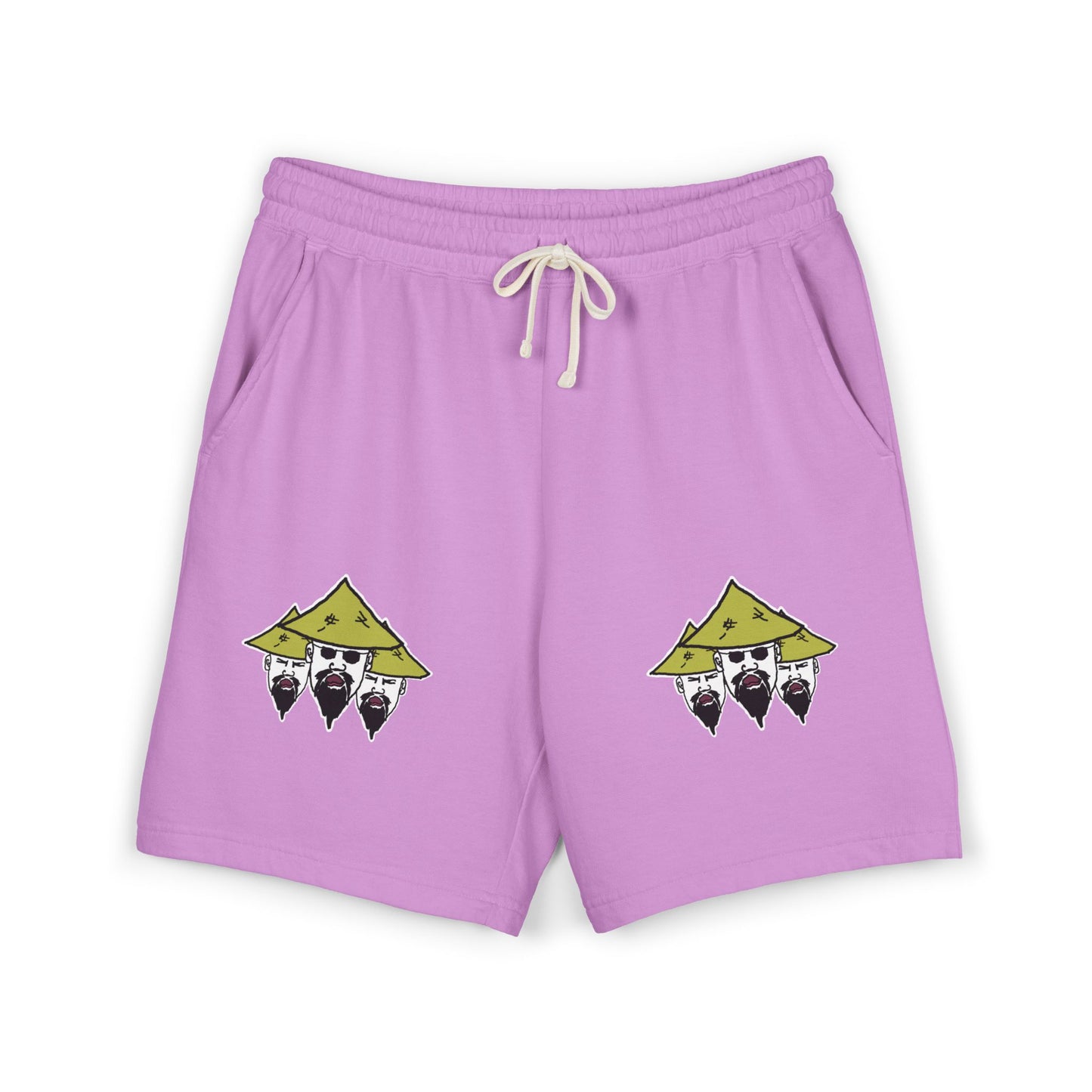 TROL Unisex Garment-Dyed Lightweight Fleece Sweat Shorts