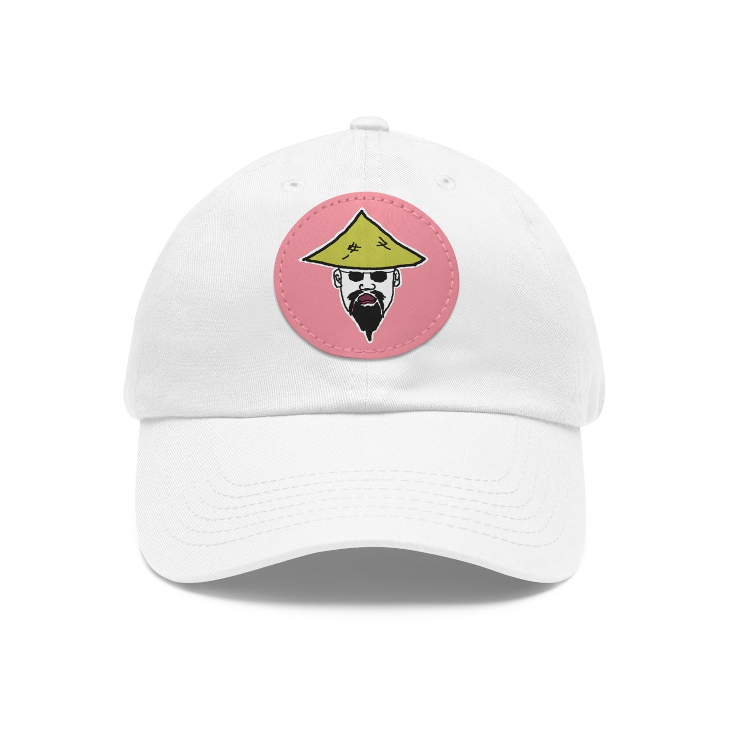 TROL Dad Hat with Leather Patch (Round)