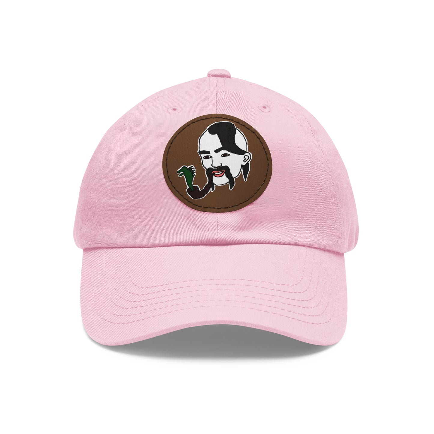 TROL Dad Hat with Leather Patch (Round)