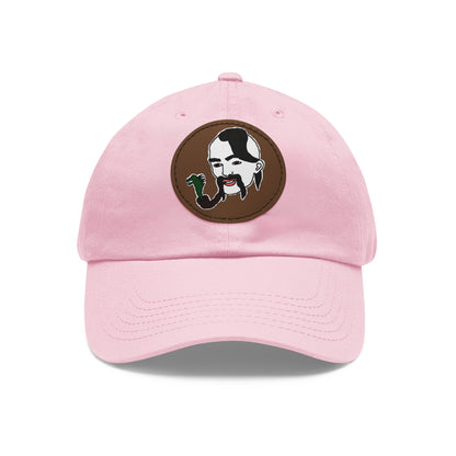 TROL Dad Hat with Leather Patch (Round)