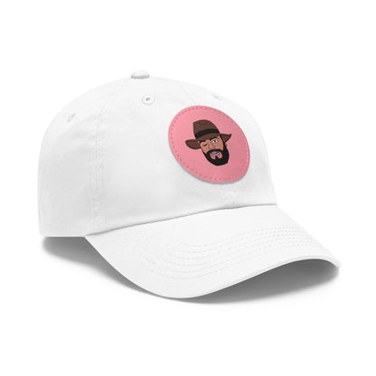 TROL Dad Hat with Leather Patch (Round)