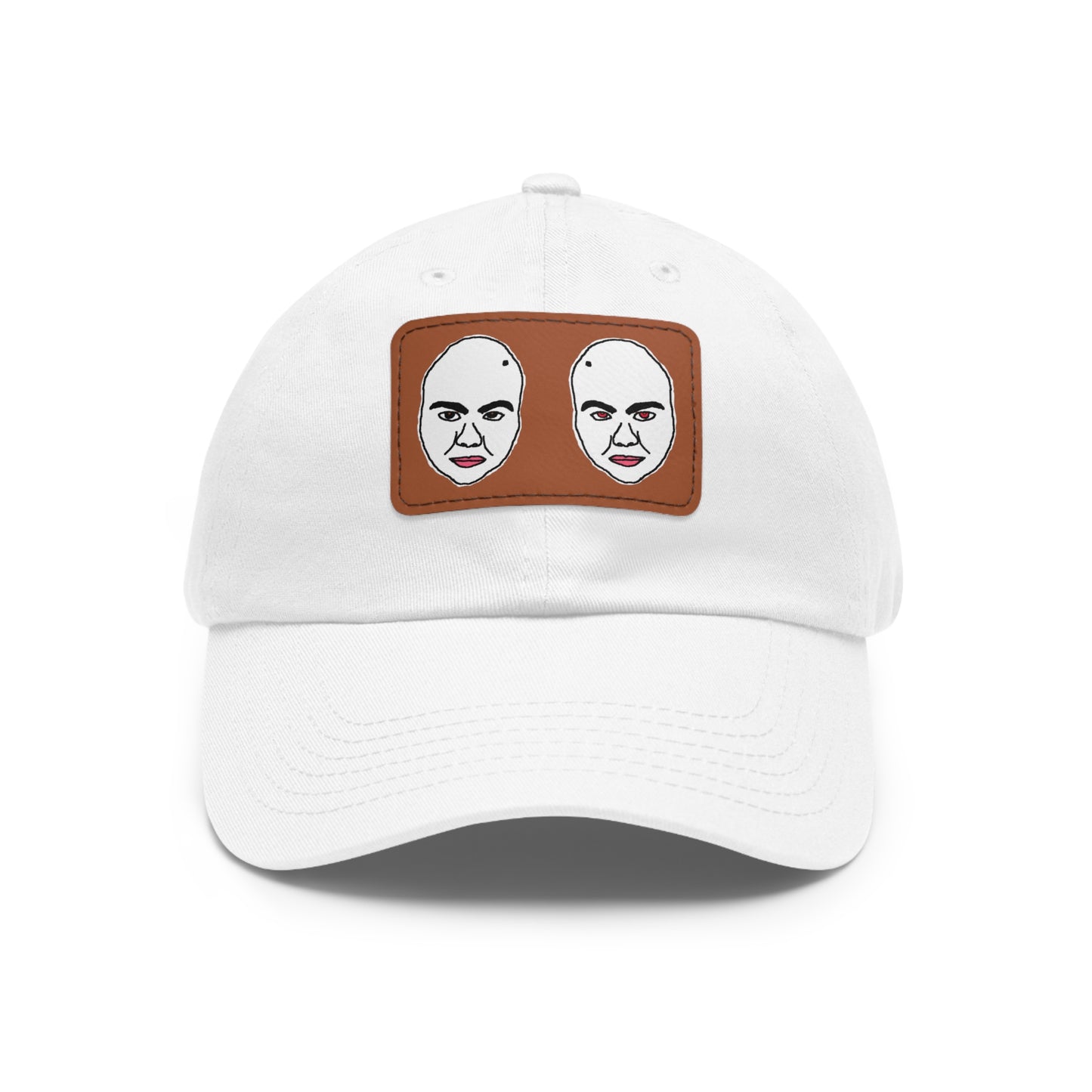 TROL Dad Hat with Leather Patch (Rectangle)
