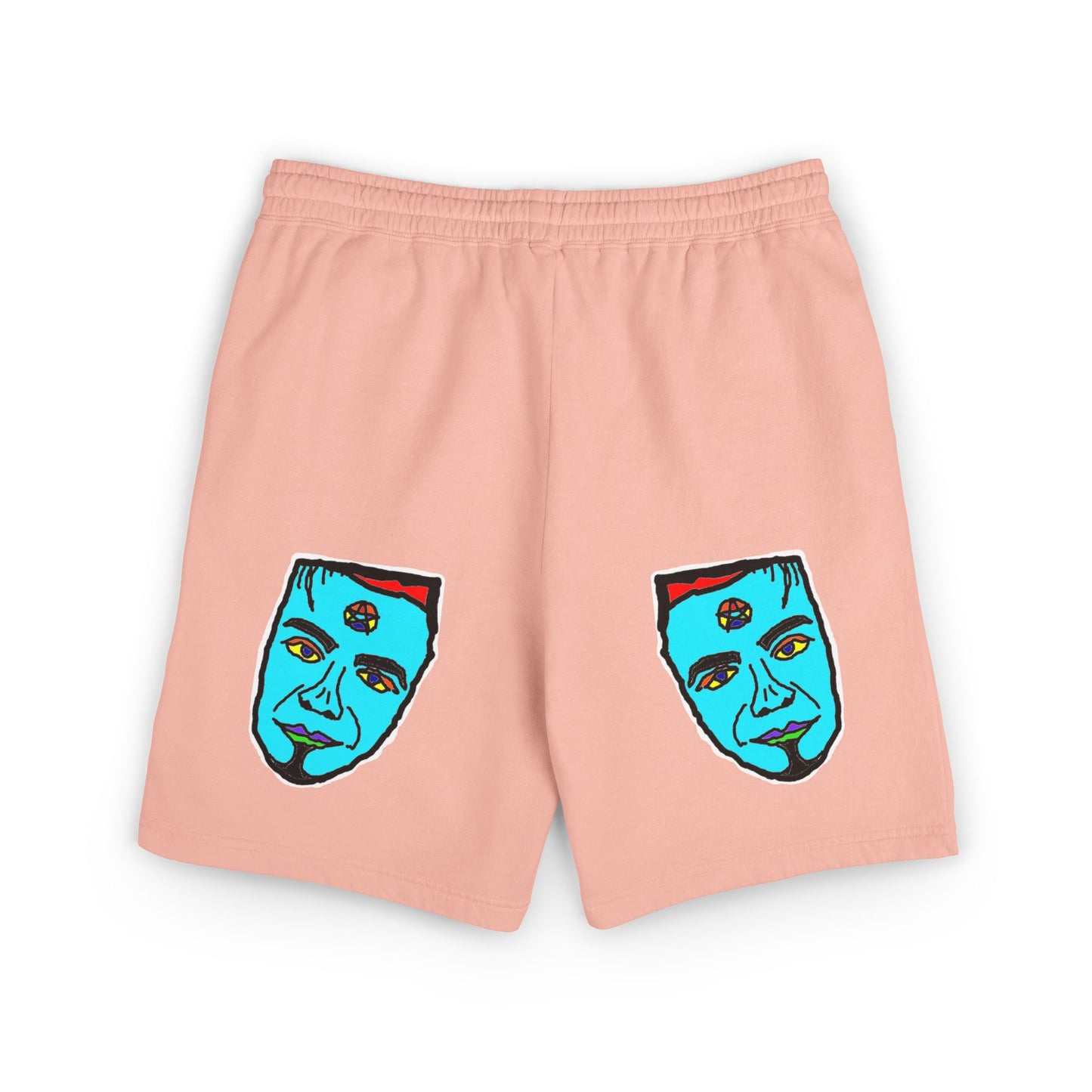 TROL Unisex Garment-Dyed Lightweight Fleece Sweat Shorts