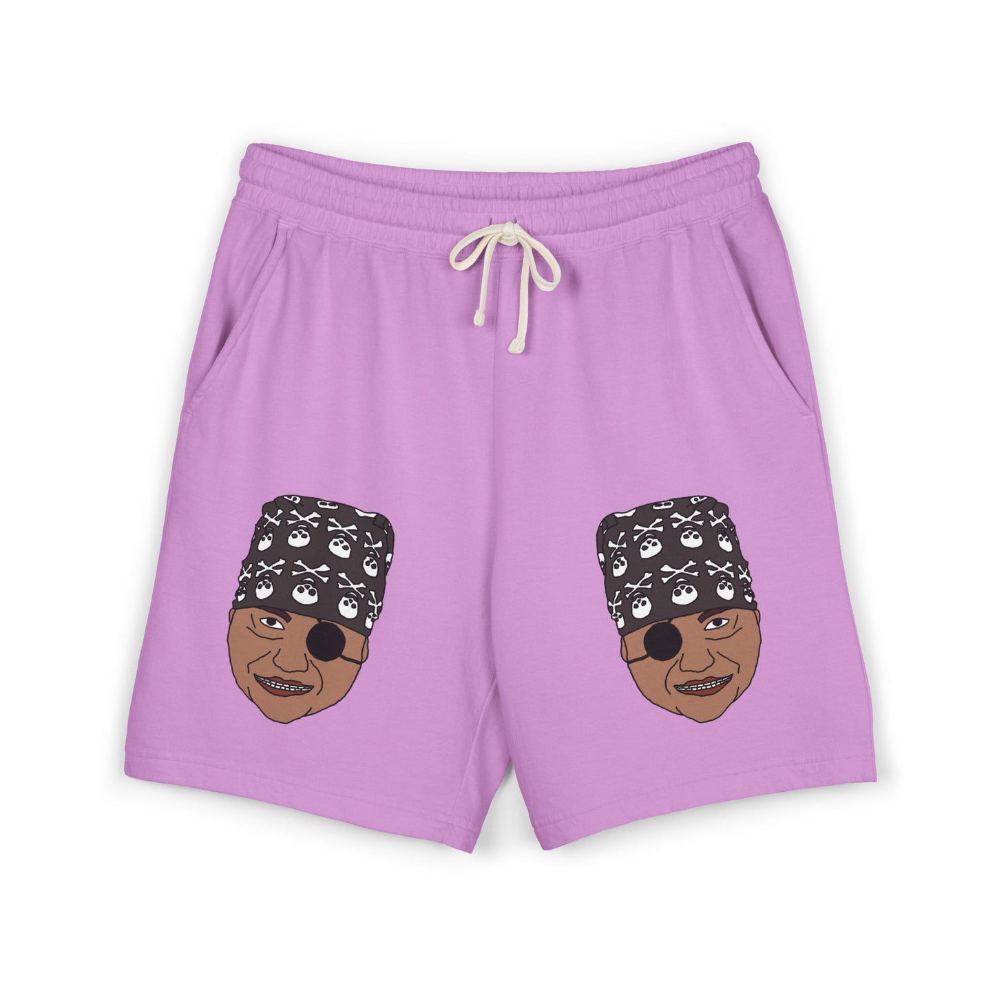 TROL Unisex Garment-Dyed Lightweight Fleece Sweat Shorts