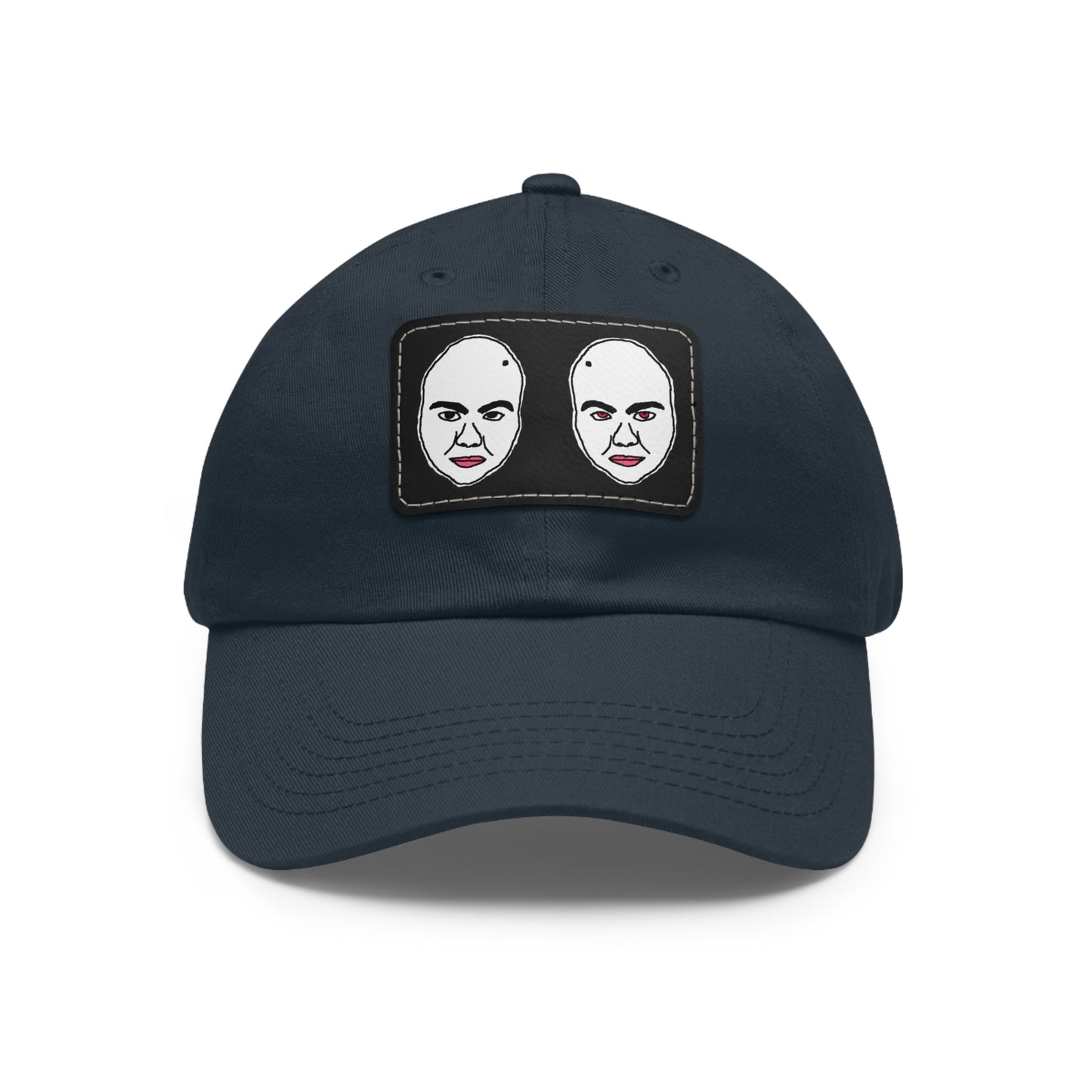 TROL Dad Hat with Leather Patch (Rectangle)
