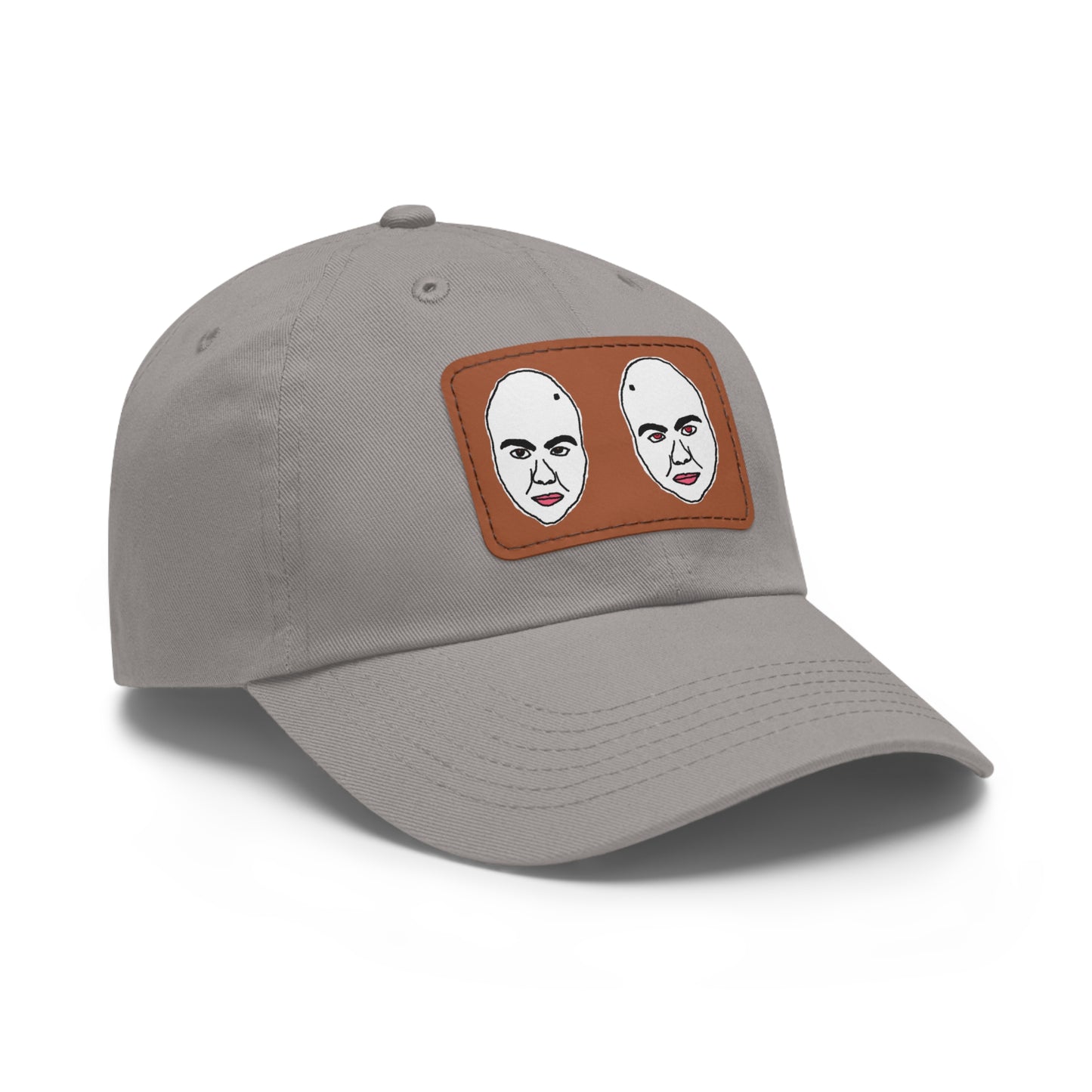 TROL Dad Hat with Leather Patch (Rectangle)