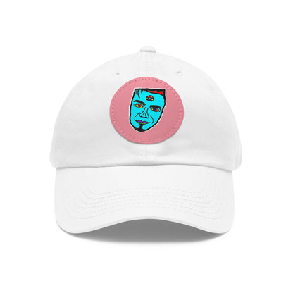 TROL Dad Hat with Leather Patch (Round)