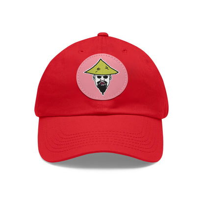 TROL Dad Hat with Leather Patch (Round)