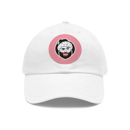 TROL Dad Hat with Leather Patch (Round)