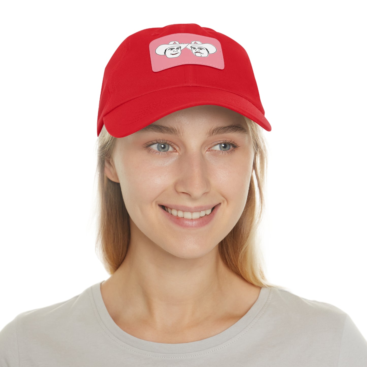 TROL Dad Hat with Leather Patch (Rectangle)