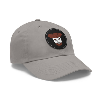 TROL Dad Hat with Leather Patch (Round)
