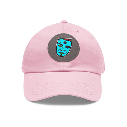 TROL Dad Hat with Leather Patch (Round)