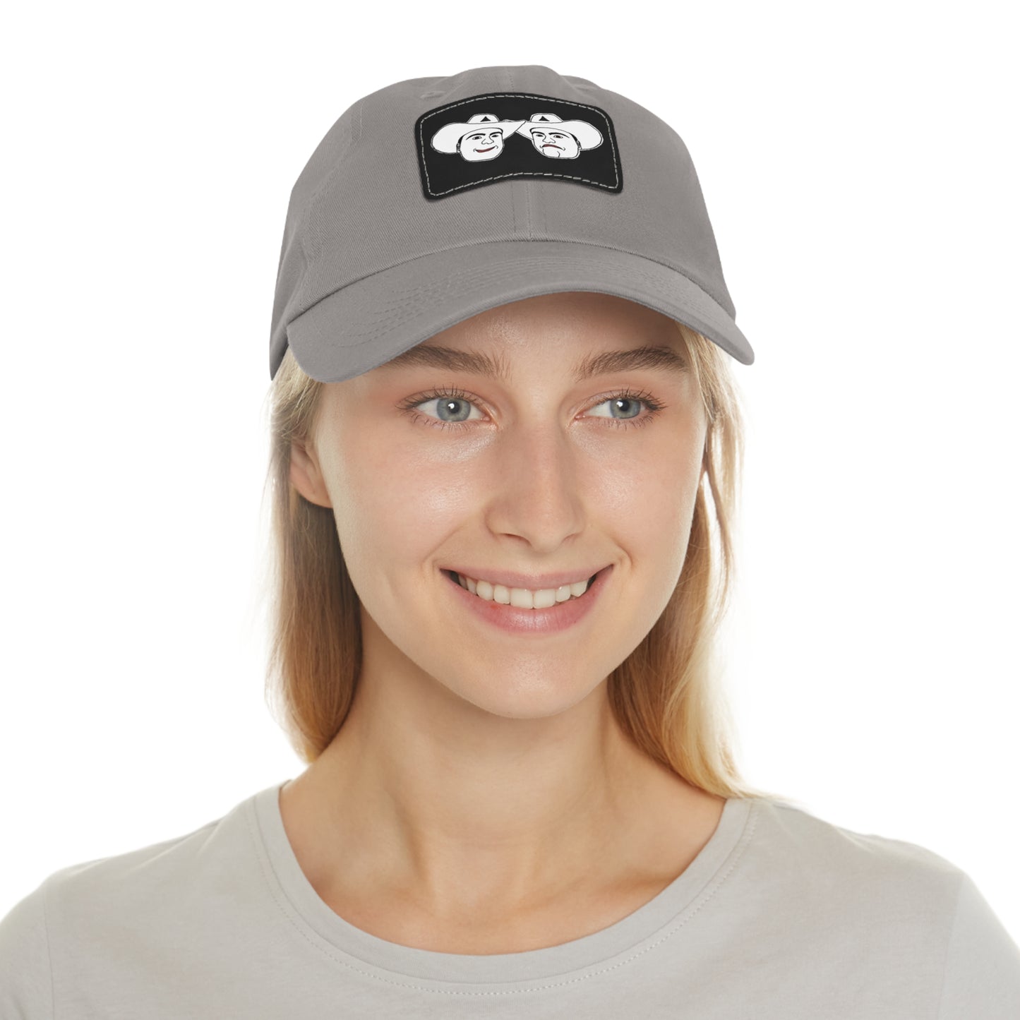 TROL Dad Hat with Leather Patch (Rectangle)