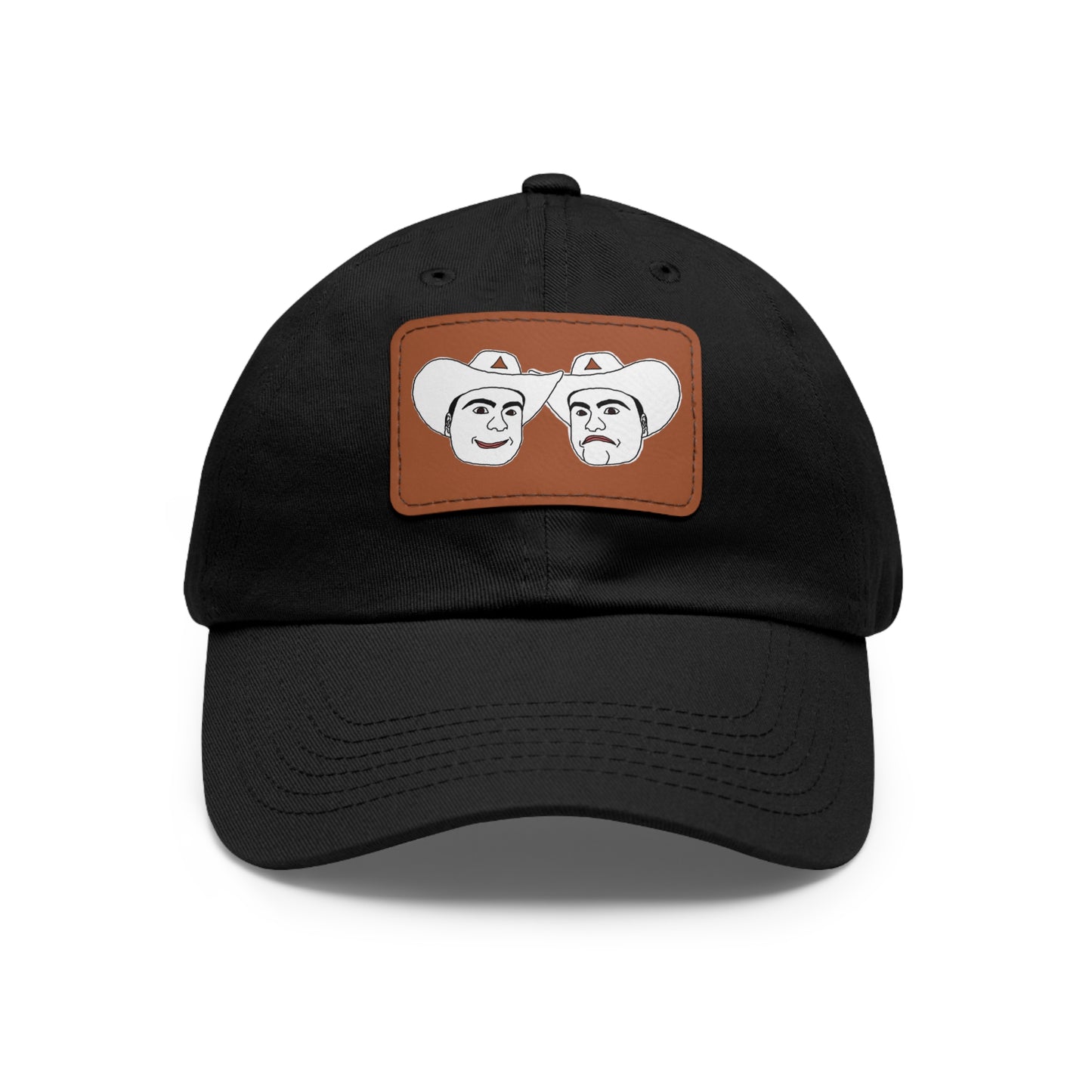 TROL Dad Hat with Leather Patch (Rectangle)