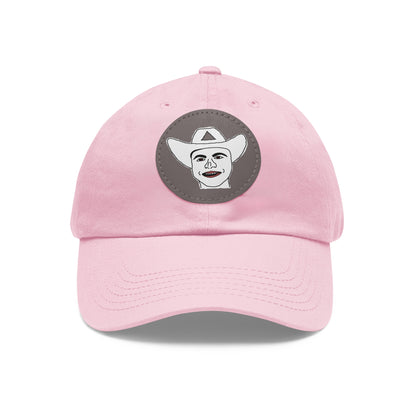 TROL Dad Hat with Leather Patch (Round)