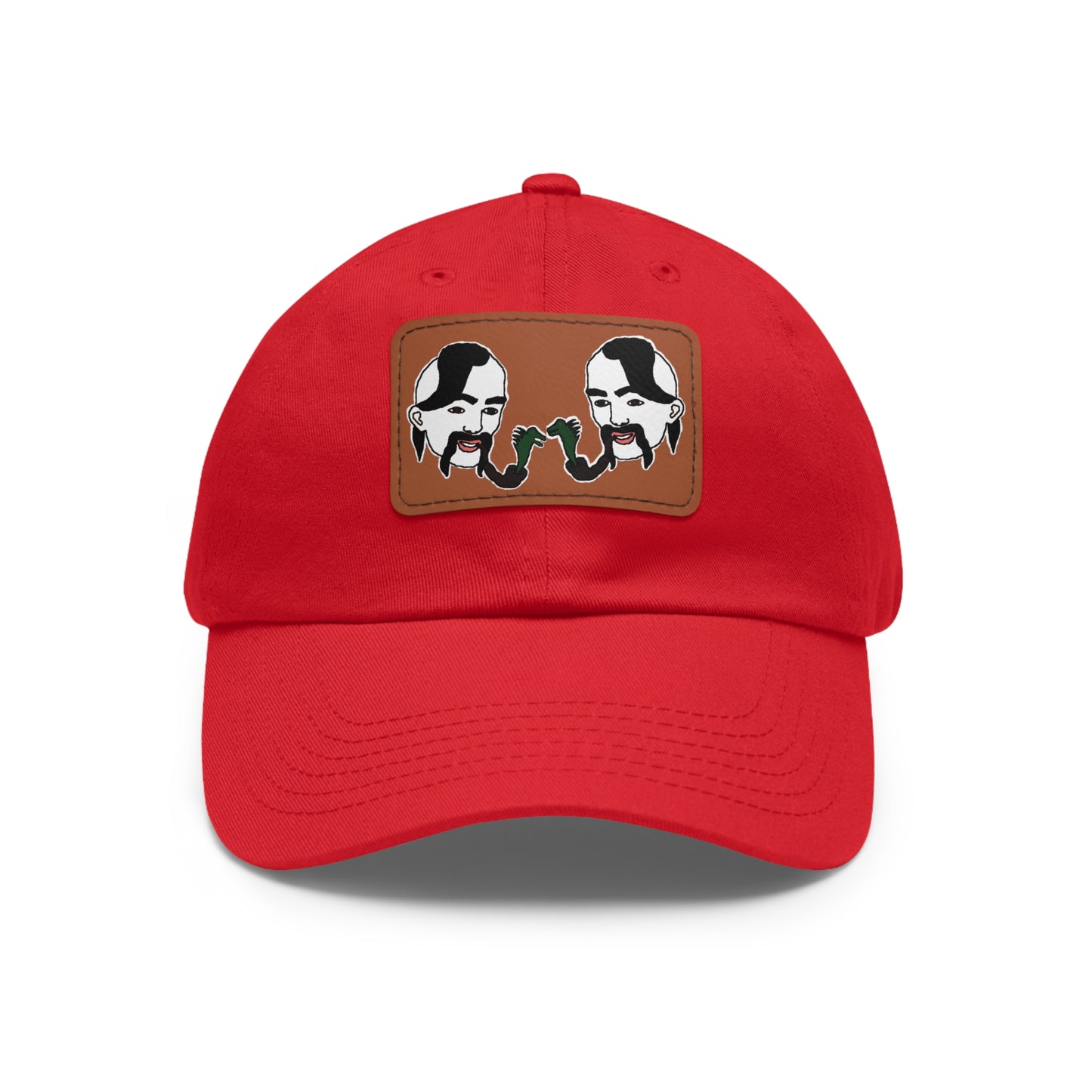 TROL Dad Hat with Leather Patch (Rectangle)
