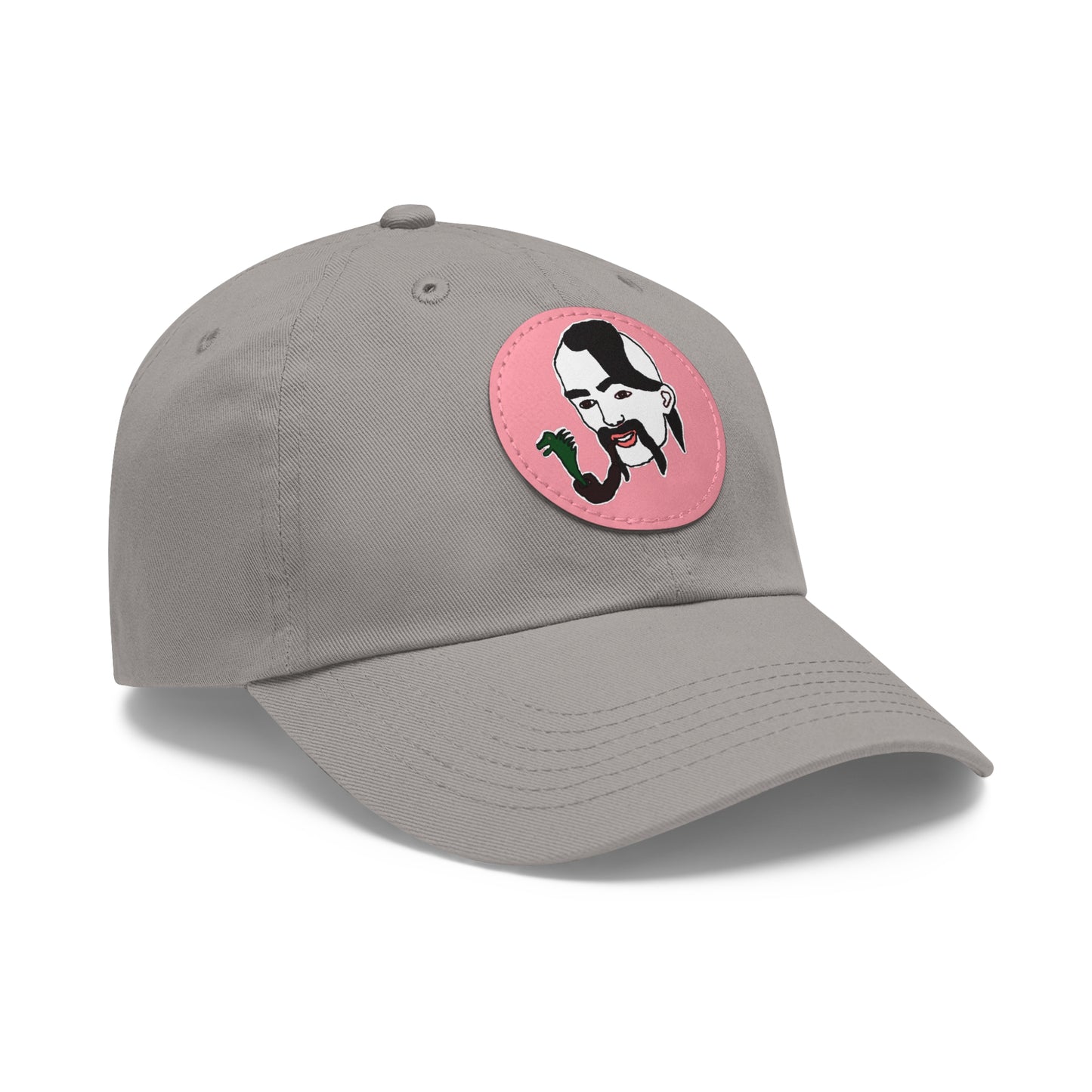 TROL Dad Hat with Leather Patch (Round)
