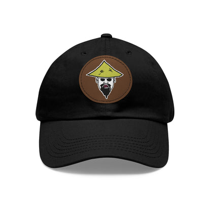 TROL Dad Hat with Leather Patch (Round)