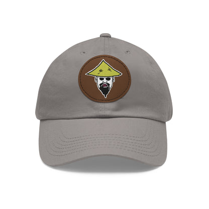 TROL Dad Hat with Leather Patch (Round)
