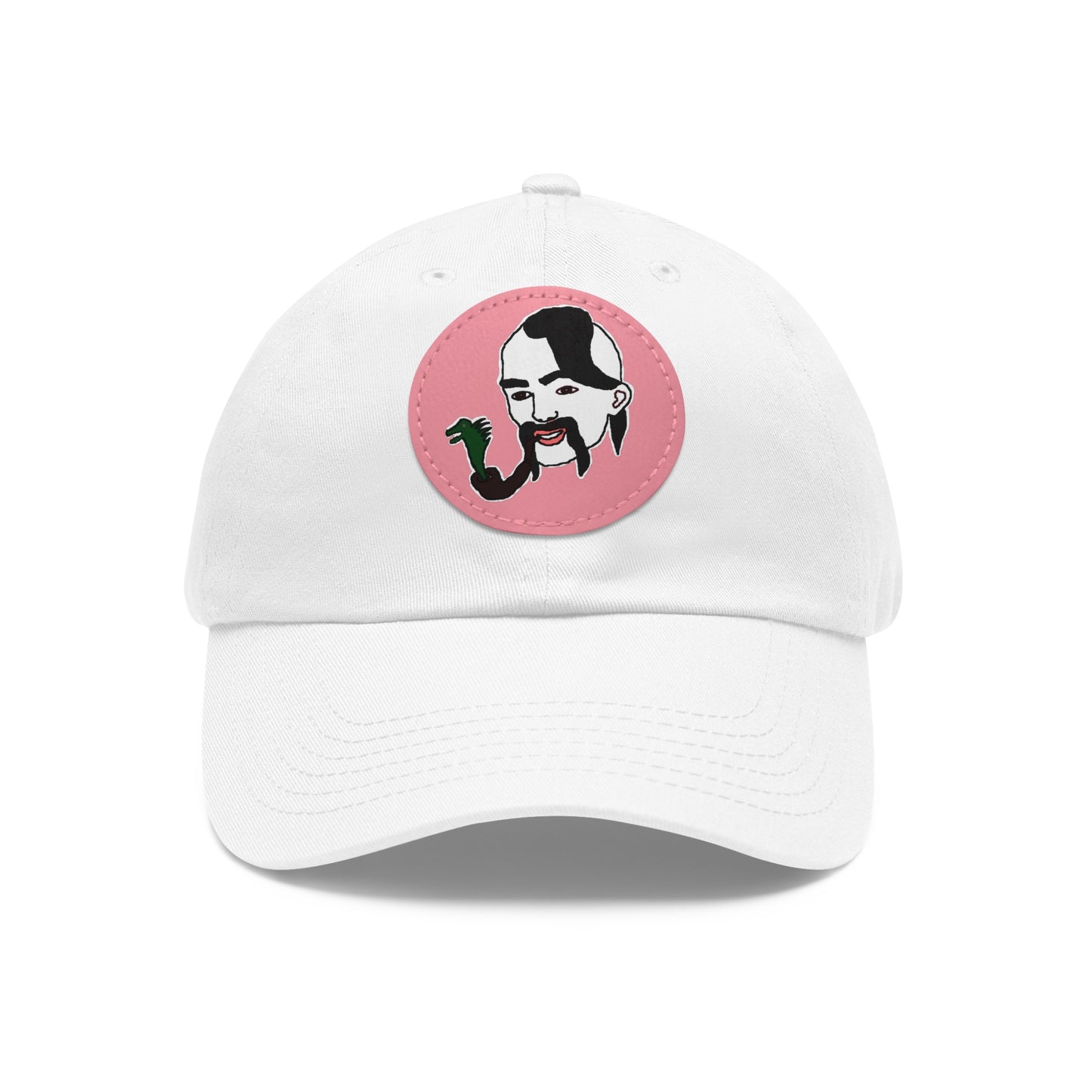 TROL Dad Hat with Leather Patch (Round)