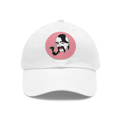 TROL Dad Hat with Leather Patch (Round)