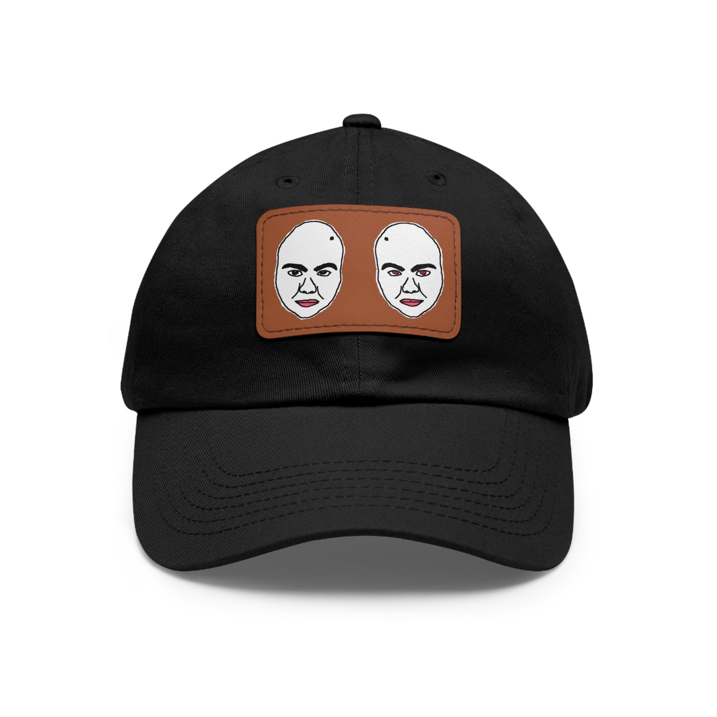 TROL Dad Hat with Leather Patch (Rectangle)
