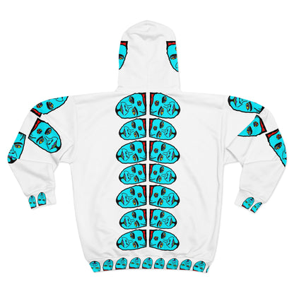 TROL Unisex Zip Hoodie (AOP)
