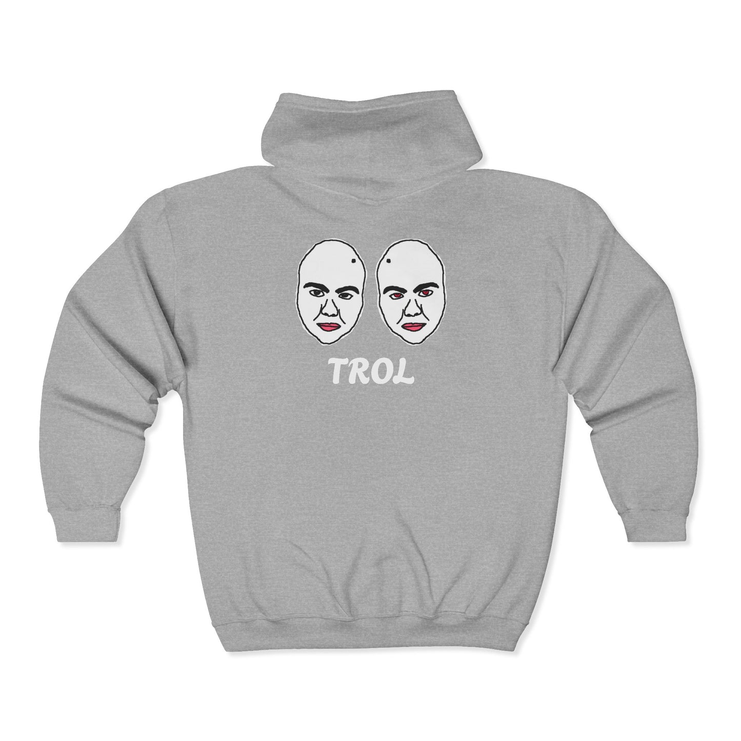 TROL Unisex Heavy Blend™ Full Zip Hooded Sweatshirt