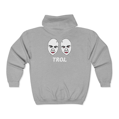 TROL Unisex Heavy Blend™ Full Zip Hooded Sweatshirt