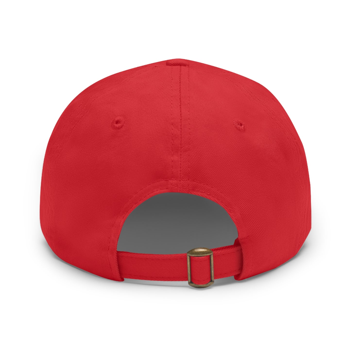 TROL Dad Hat with Leather Patch (Round)
