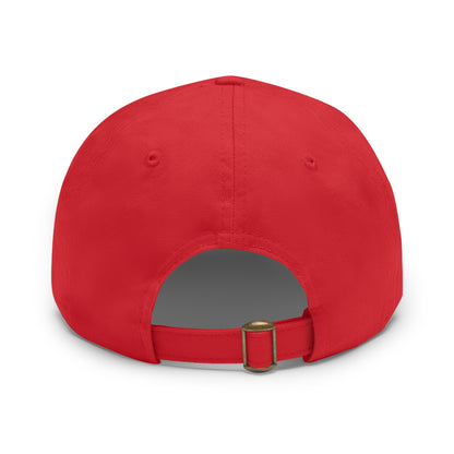 TROL Dad Hat with Leather Patch (Round)