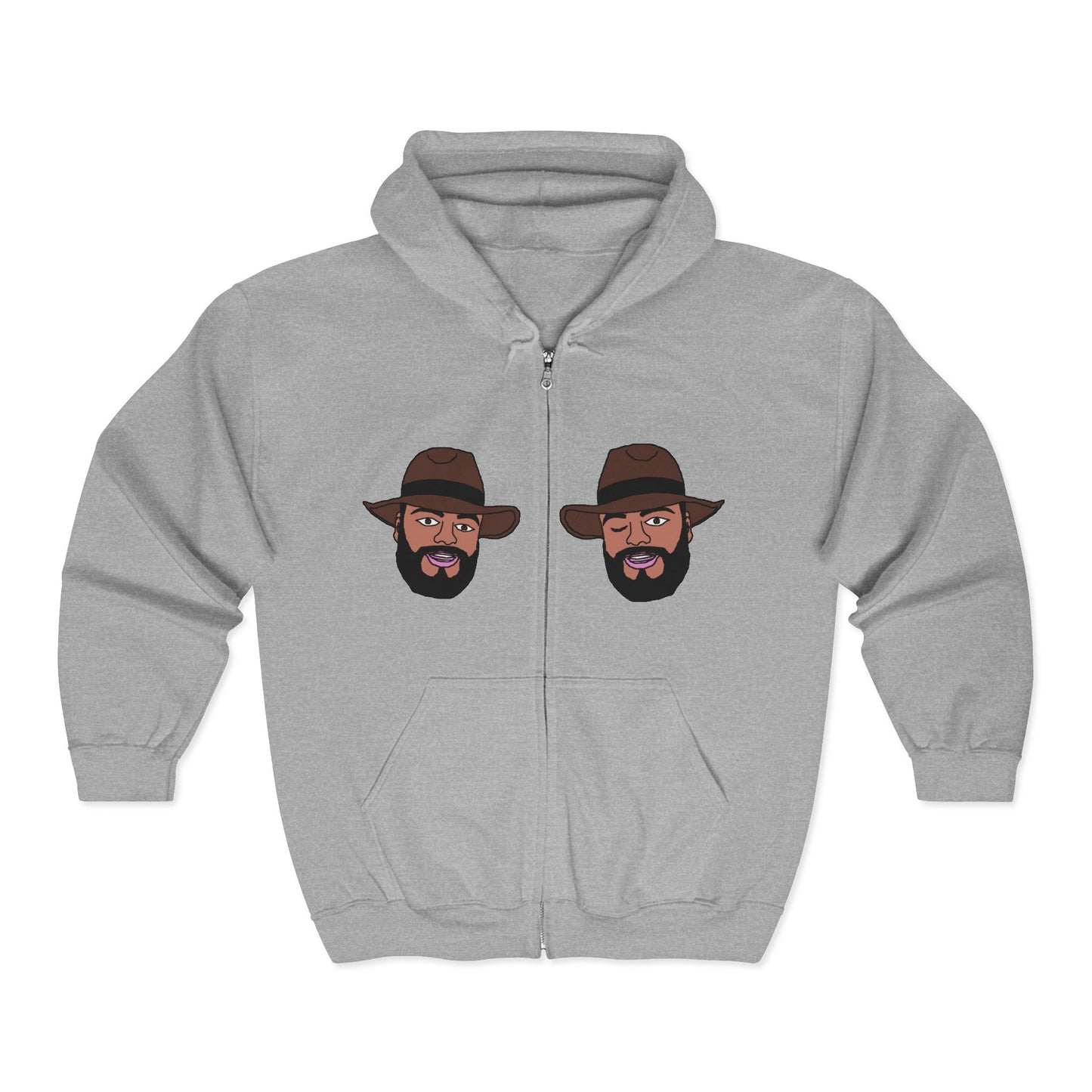 TROL Unisex Heavy Blend™ Full Zip Hooded Sweatshirt