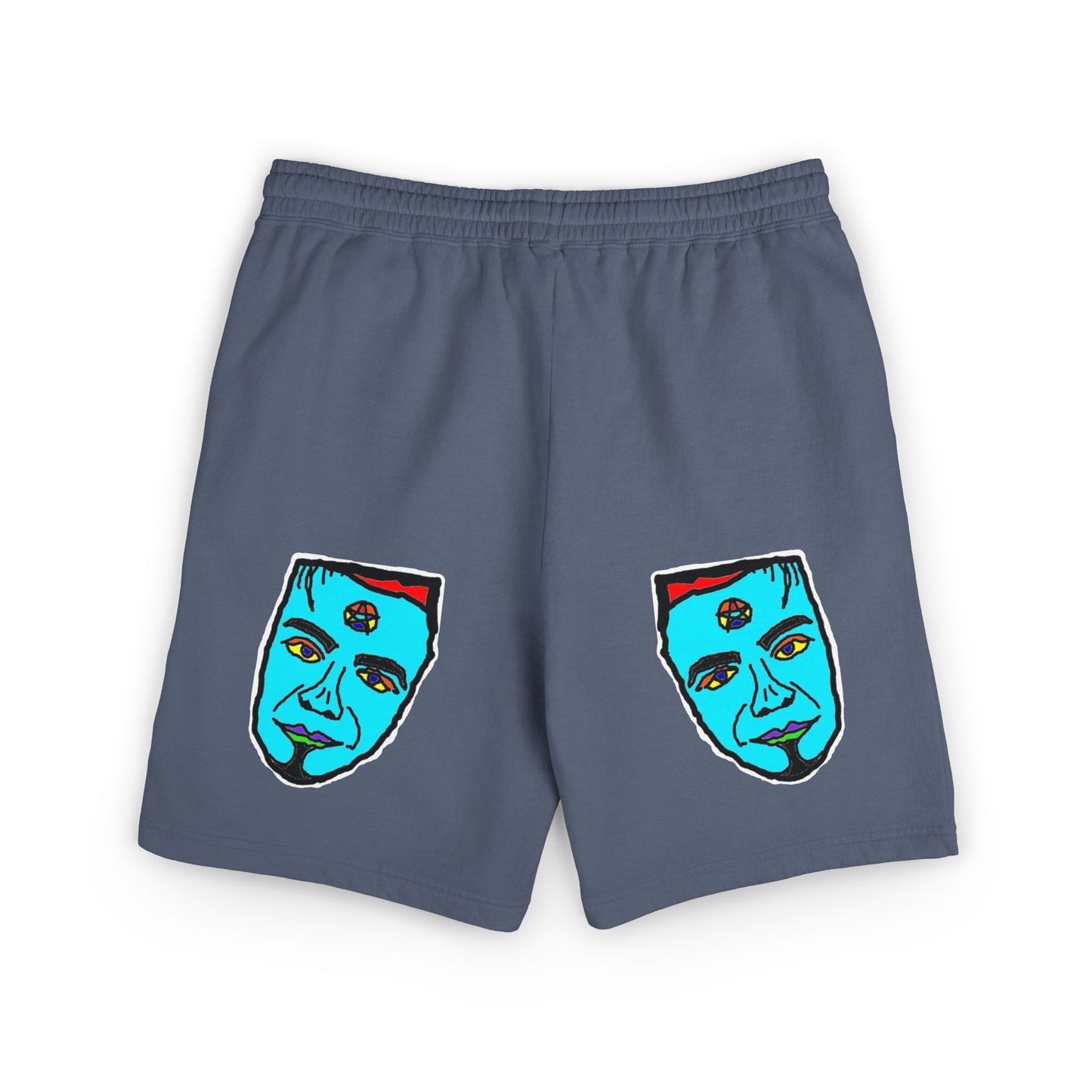 TROL Unisex Garment-Dyed Lightweight Fleece Sweat Shorts