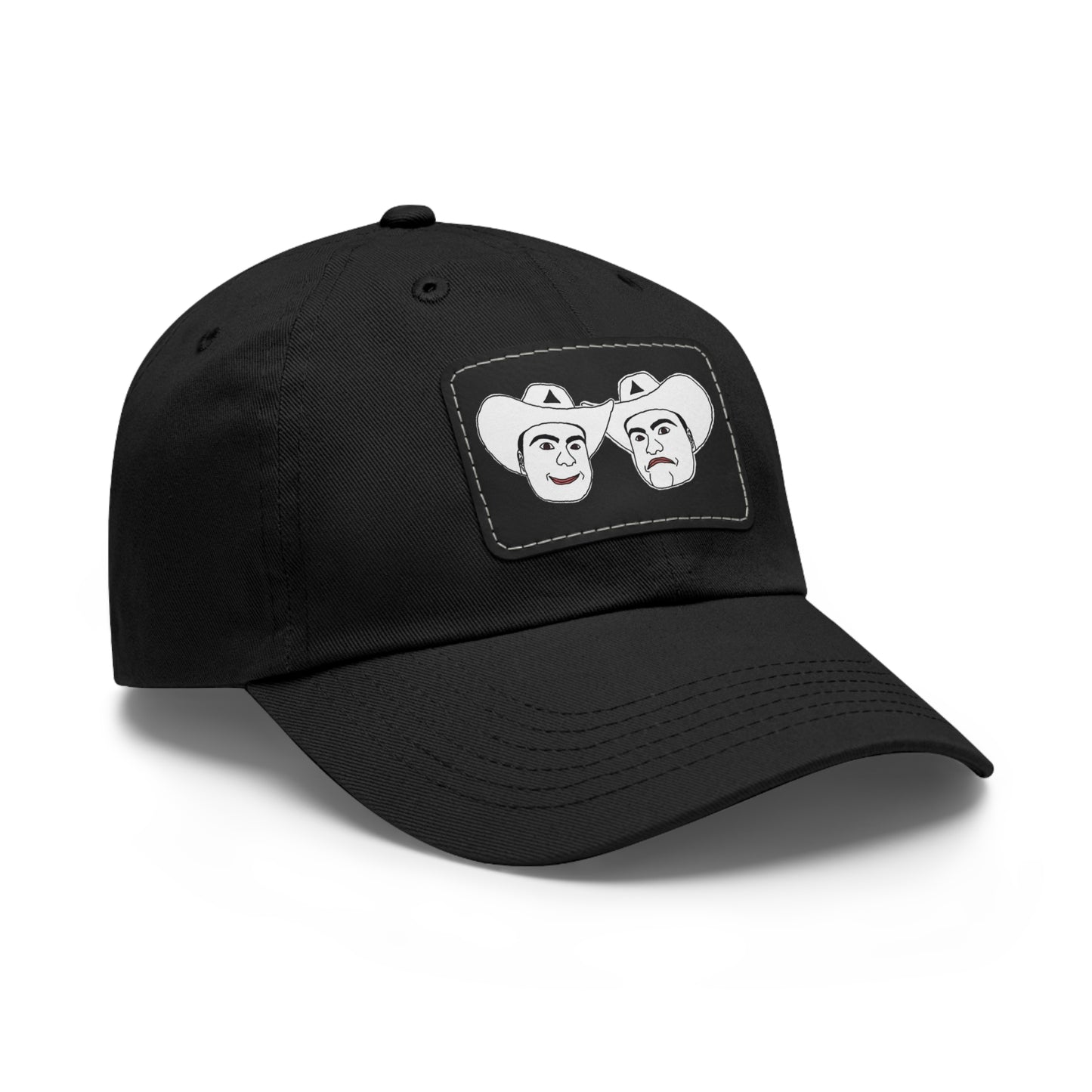 TROL Dad Hat with Leather Patch (Rectangle)
