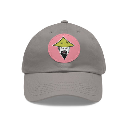TROL Dad Hat with Leather Patch (Round)