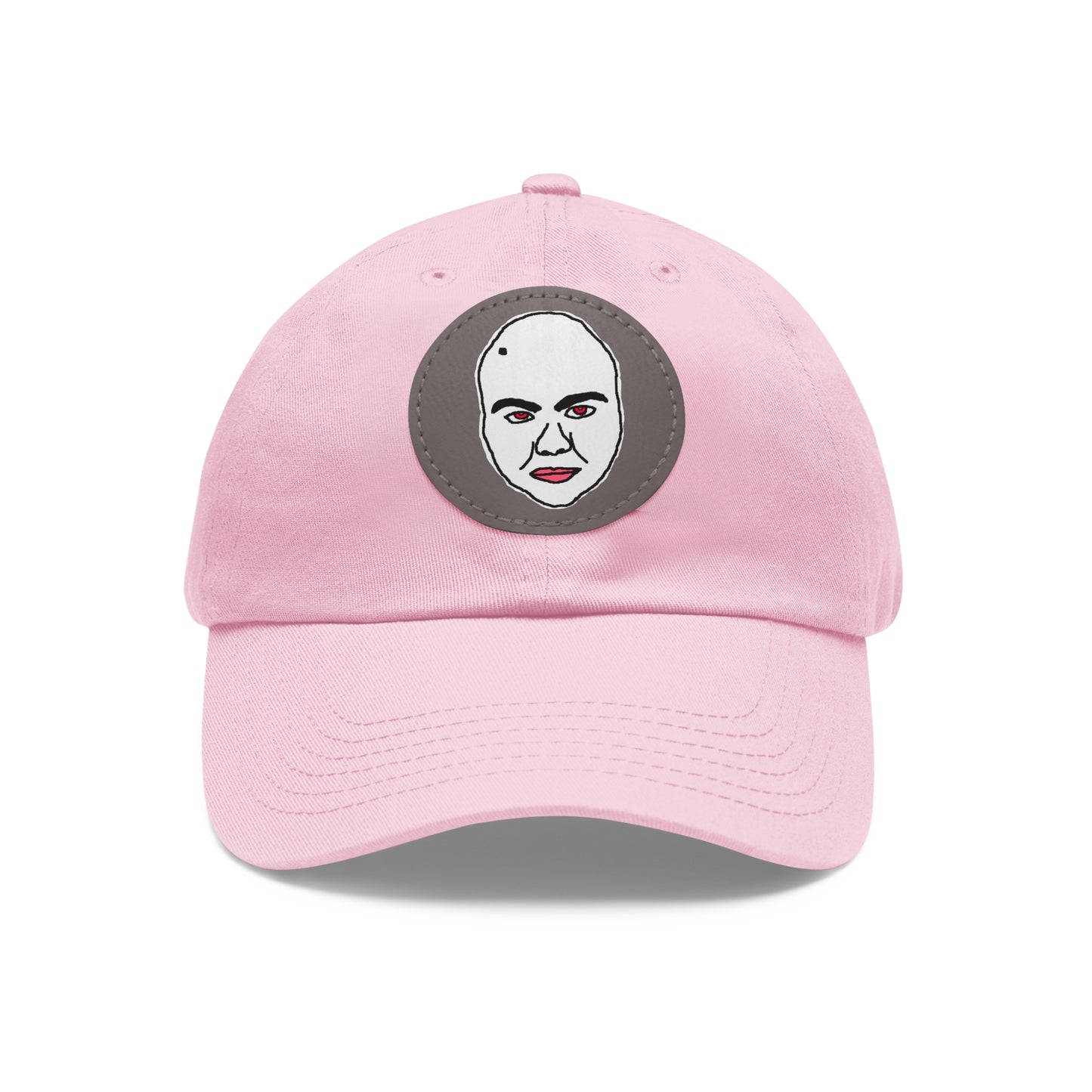 TROL Dad Hat with Leather Patch (Round)