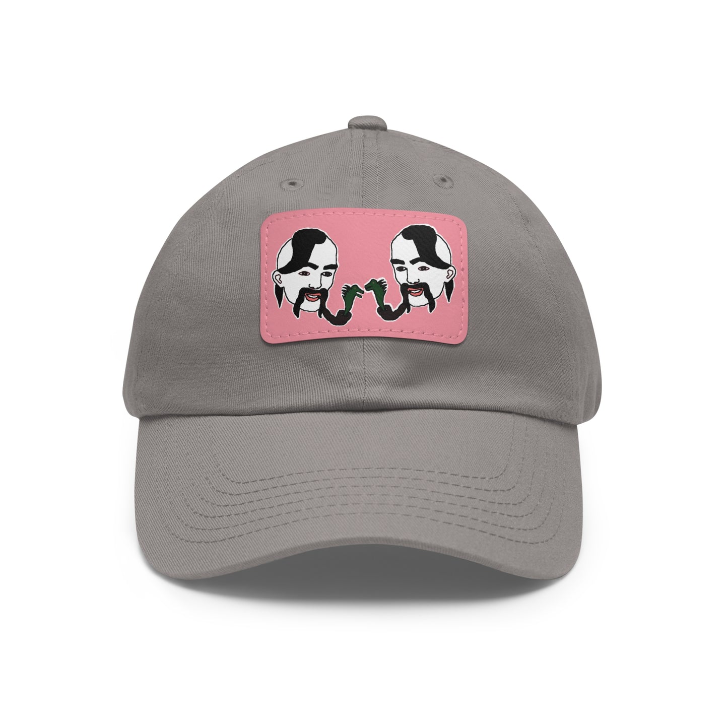 TROL Dad Hat with Leather Patch (Rectangle)
