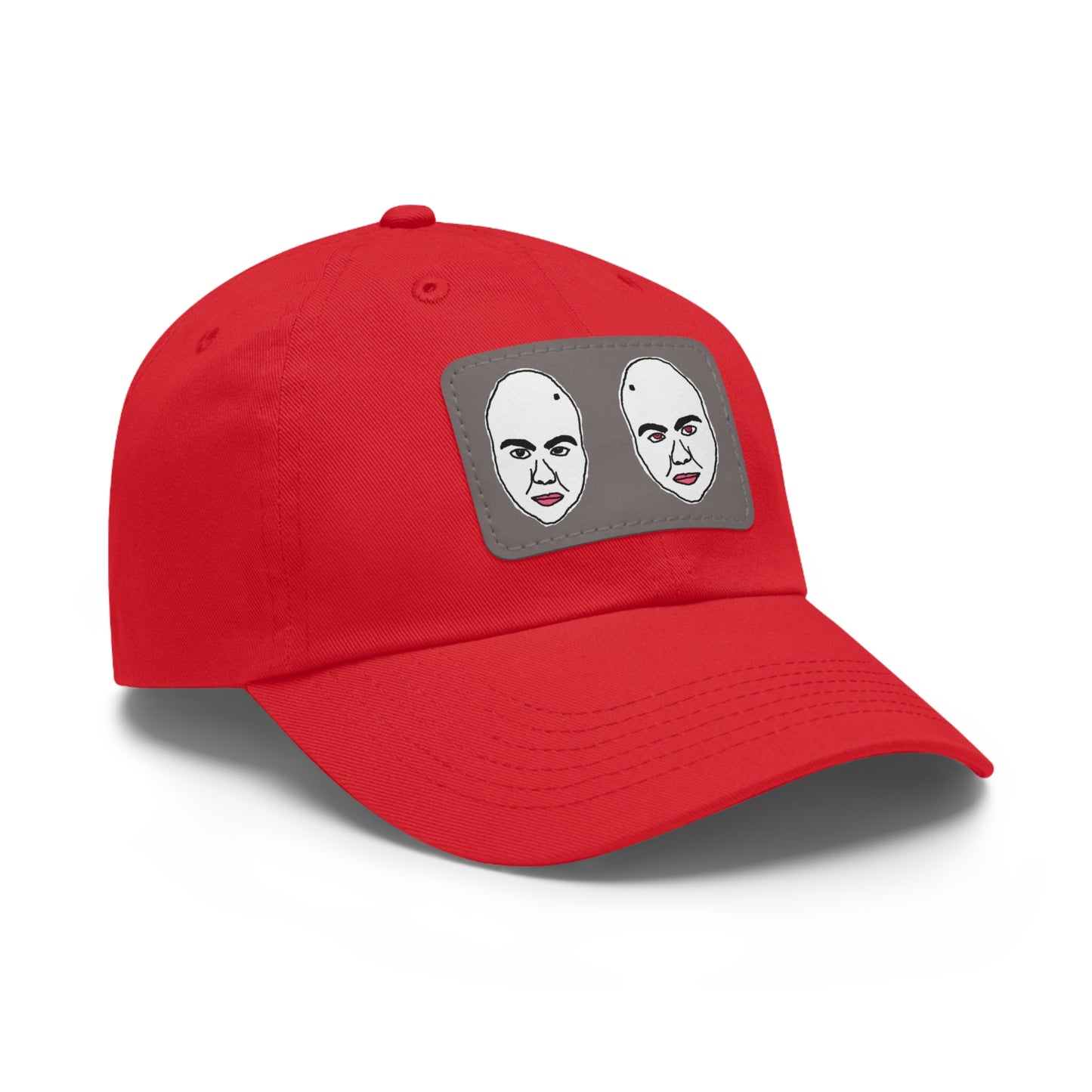 TROL Dad Hat with Leather Patch (Rectangle)