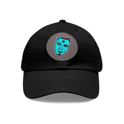 TROL Dad Hat with Leather Patch (Round)