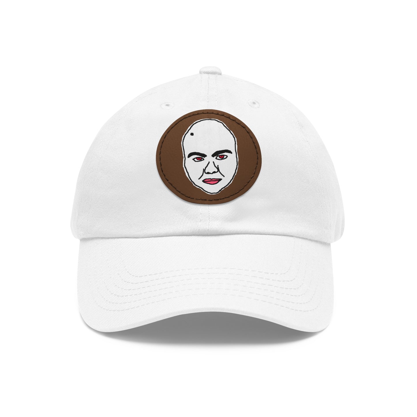 TROL Dad Hat with Leather Patch (Round)