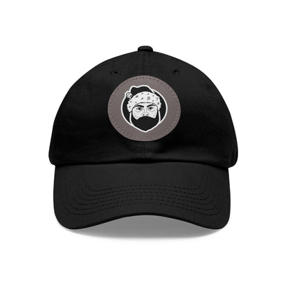 TROL Dad Hat with Leather Patch (Round)