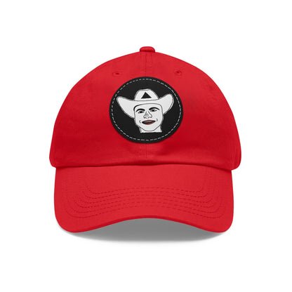 TROL Dad Hat with Leather Patch (Round)