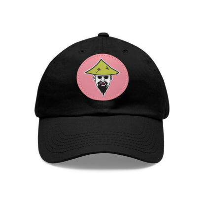 TROL Dad Hat with Leather Patch (Round)
