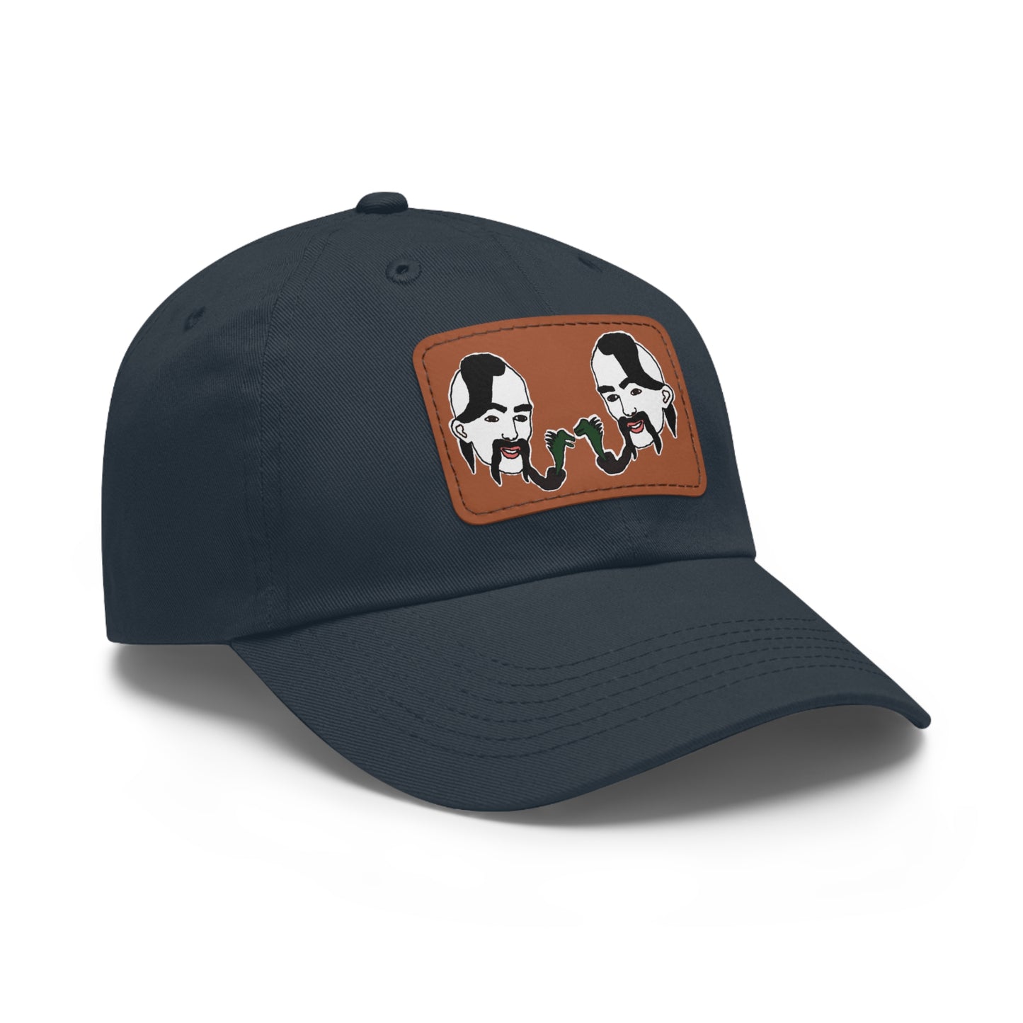 TROL Dad Hat with Leather Patch (Rectangle)