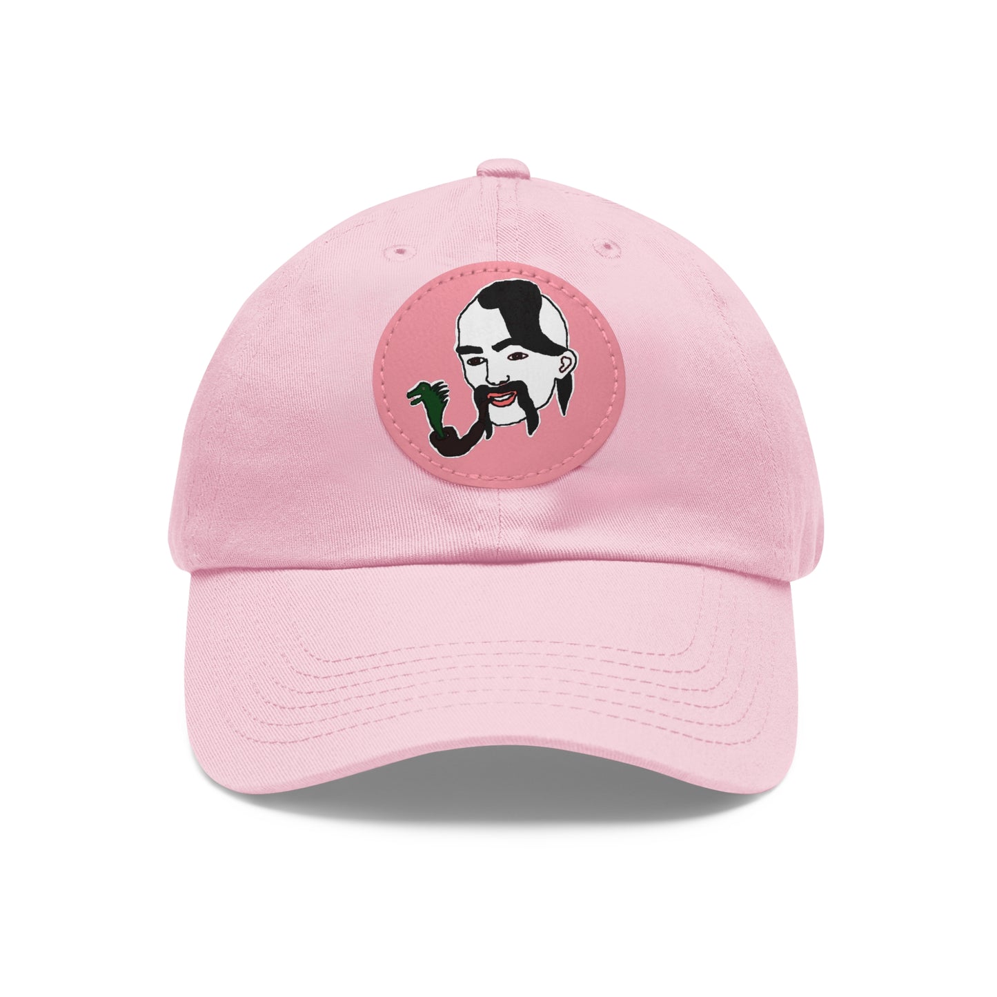 TROL Dad Hat with Leather Patch (Round)