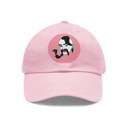TROL Dad Hat with Leather Patch (Round)