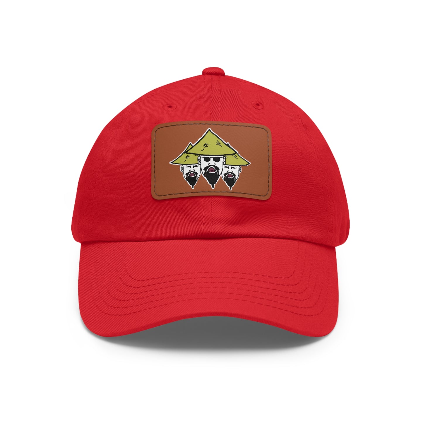 TROL Dad Hat with Leather Patch (Rectangle)