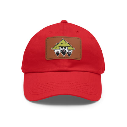 TROL Dad Hat with Leather Patch (Rectangle)