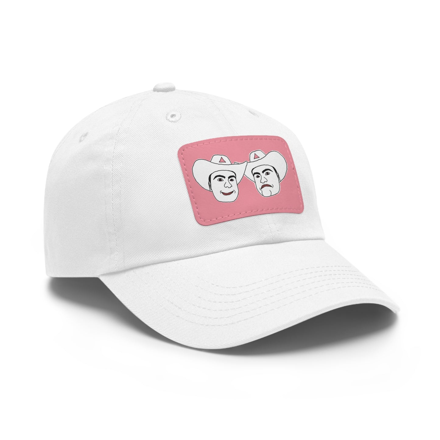 TROL Dad Hat with Leather Patch (Rectangle)
