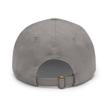 TROL Dad Hat with Leather Patch (Round)